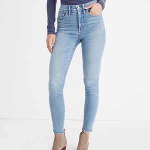 Madewell High Rise Skinny Jeans
